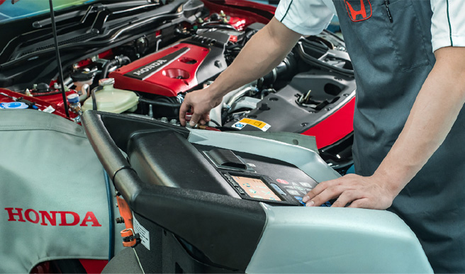 Air-Condition-Inspection Honda - Kah Motor - One Stop Service